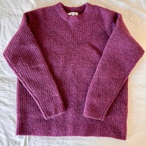 Madewell Belfiore Ribbed Pullover Sweater